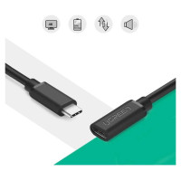 Ugreen 40574 USB-C - USB-C 5Gb/s cable 0.5m - black
