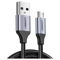 Ugreen US290 60146 USB-A / micro USB 2.4A cable 1m - gray
