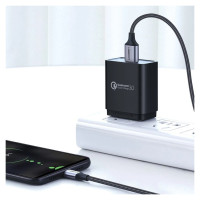 Ugreen US290 60146 USB-A / micro USB 2.4A cable 1m - gray