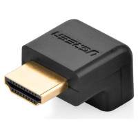 Ugreen HDMI adapter angle connector bottom black (20109)