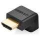 Ugreen HDMI adapter angle connector bottom black (20109)
