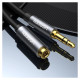Ugreen AV118 10595 cable 3.5 mm mini jack (male) / 3.5 mm mini jack (female) 3m - silver