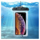 Ugreen LP186 60959 case waterproof IPX8 for 4-6.5" smartphone - black and transparent