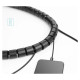 Ugreen LP121 cover 30818 cable organizer 1.5m - black