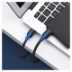 Ugreen cable USB 2.0 cable (male) - USB 2.0 (male) 1 m black (US128 10309)