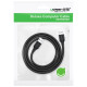 Ugreen cable USB 2.0 cable (male) - USB 2.0 (male) 1 m black (US128 10309)