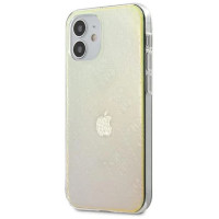 Guess GUHCP12S3D4GIRBL iPhone 12 mini 5.4" iridescent/opal hardcase 4G 3D Pattern Collection