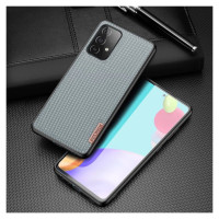 Dux Ducis Fino case covered with nylon material for Samsung Galaxy A72 4G gray