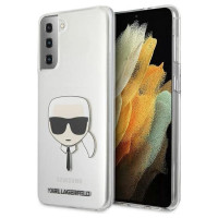 Karl Lagerfeld KLHCS21MKTR S21+ G996 hardcase Transparent Karl`s Head
