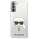 Karl Lagerfeld KLHCS21MKTR S21+ G996 hardcase Transparent Karl`s Head