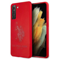 U.s. Polo Assn. US Polo USHCS21MSLHRTRE S21+ G996 czerwony/red Silicone On Tone