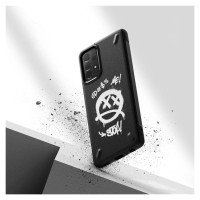 Ringke Onyx Design Durable TPU Case Cover for Samsung Galaxy A72 4G black (Paint) (OXSG0047)