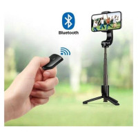 Spigen S610W Bluetooth Gimbal with Selfie Stick - Black