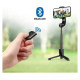 Spigen S610W Bluetooth Gimbal with Selfie Stick - Black