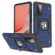 Wozinsky Ring Armor Case Kickstand Tough Rugged Cover for Samsung Galaxy A72 4G blue