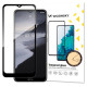 Wozinsky Tempered Glass Full Glue Super Tough Screen Protector Full Coveraged with Frame Case Friendly for Nokia 2.4 black