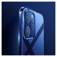 Joyroom New Beautiful Series ultra thin case with electroplated frame for iPhone 12 Pro Max black (JR-BP796)