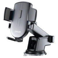 Joyroom car phone holder with telescopic extendable arm for dashboard and window black (JR-OK3)