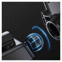 Joyroom car phone holder with telescopic extendable arm for dashboard and window black (JR-OK3)