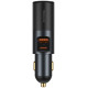Baseus Share Together USB / USB Type C / cigarette lighter socket car charger 120W Quick Charge Power Delivery gray (CCBT-C0G)