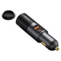 Baseus Share Together USB / USB Type C / cigarette lighter socket car charger 120W Quick Charge Power Delivery gray (CCBT-C0G)