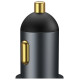 Baseus Share Together USB / USB Type C / cigarette lighter socket car charger 120W Quick Charge Power Delivery gray (CCBT-C0G)