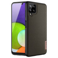 Dux Ducis Fino case covered with nylon material for Samsung Galaxy A22 4G green