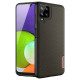 Dux Ducis Fino case covered with nylon material for Samsung Galaxy A22 4G green