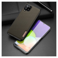 Dux Ducis Fino case covered with nylon material for Samsung Galaxy A22 4G green