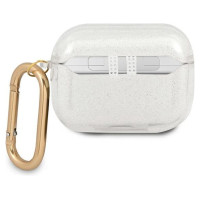Guess GUAPUCG4GT AirPods Pro cover Transparent Glitter Collection