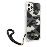 Guess GUHCP12LKSARBK iPhone 12 Pro Max 6.7" black/black hardcase Camo Collection