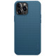 Nillkin Super Frosted Shield reinforced case, cover for iPhone 13 Pro, blue