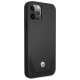 BMW Etui BMW BMHCP12LRSWPK iPhone 12 Pro Max 6,7" czarny/black hardcase Leather Perforate