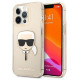 Karl Lagerfeld KLHCP13LKHTUGLGO iPhone 13 Pro / 13 6,1" złoty/gold hardcase Glitter Karl`s Head