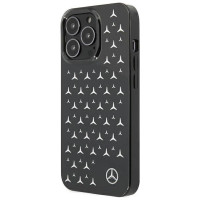Mercedes MEHCP13LESPBK iPhone 13 Pro / 13 6,1" czarny/black hardcase Silver Stars Pattern