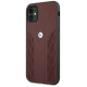 BMW Etui BMW BMHCN61RSPPR iPhone 11 6,1" / Xr czerwony/red hardcase Leather Curve Perforate