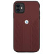BMW Etui BMW BMHCN61RSPPR iPhone 11 6,1" / Xr czerwony/red hardcase Leather Curve Perforate