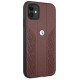 BMW Etui BMW BMHCN61RSPPR iPhone 11 6,1" / Xr czerwony/red hardcase Leather Curve Perforate