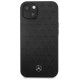Mercedes MEHCP13SPSQBK iPhone 13 mini 5,4" czarny/black hardcase Leather Stars Pattern