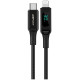 Acefast cable MFI USB Type C - Lightning 1.2m, 30W, 3A black (C6-01 Black)
