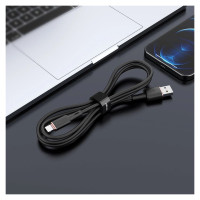 Acefast cable MFI USB - Lightning 1.2m, 2.4A black (C2-02 black)