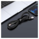 Acefast cable MFI USB - Lightning 1.2m, 2.4A black (C2-02 black)