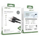 Acefast cable MFI USB - Lightning 1.2m, 2.4A black (C2-02 black)