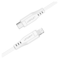 Acefast C3-01 Lightning - USB-C PD cable 30W 3A 480Mb/s 1.2m - white