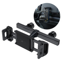Acefast car headrest holder for phone and tablet (135-230mm wide) black (D8 black)