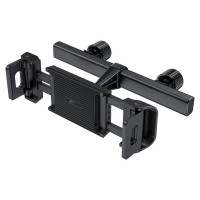 Acefast car headrest holder for phone and tablet (135-230mm wide) black (D8 black)
