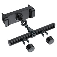 Acefast car headrest holder for phone and tablet (135-230mm wide) black (D8 black)