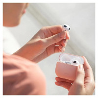 Uniq Lino Silicone case for AirPods 3 - pink