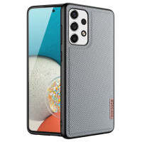 Dux Ducis Fino case is made of nylon material for Samsung Galaxy A73 blue