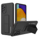Wozinsky Kickstand Case silicone stand cover for Samsung Galaxy A73 black